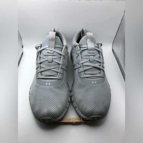Under Armour Hovr mens light blue suede sneakers size 9 main image 8